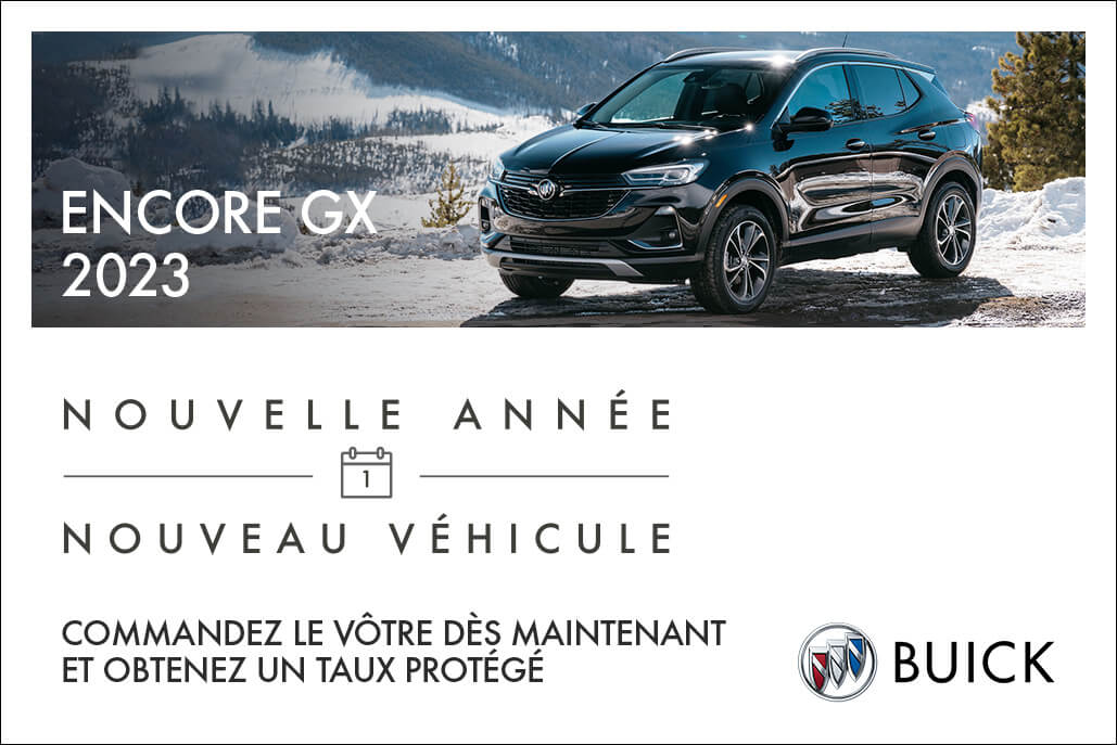 Quebec - Buick Encore GX - FR