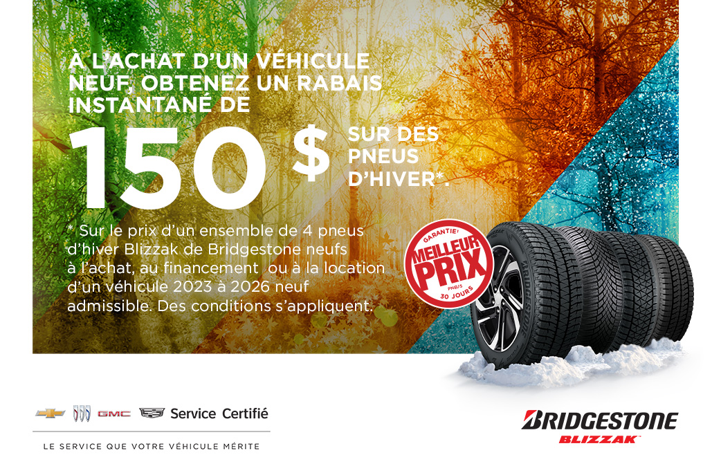 2025 Year-Long Tire Rebate - FR