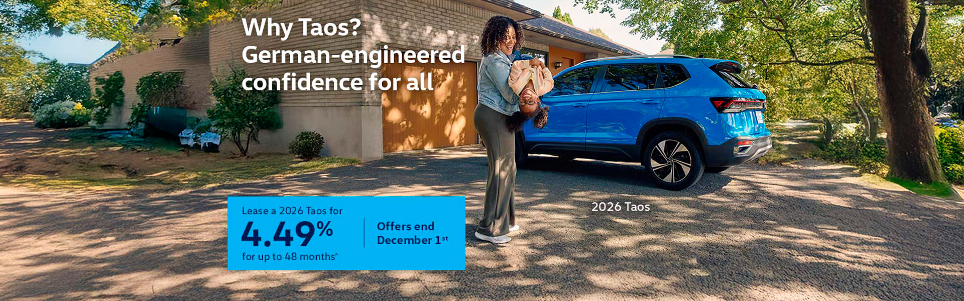 VWCA Taos November2025 Monthly Offer - ON