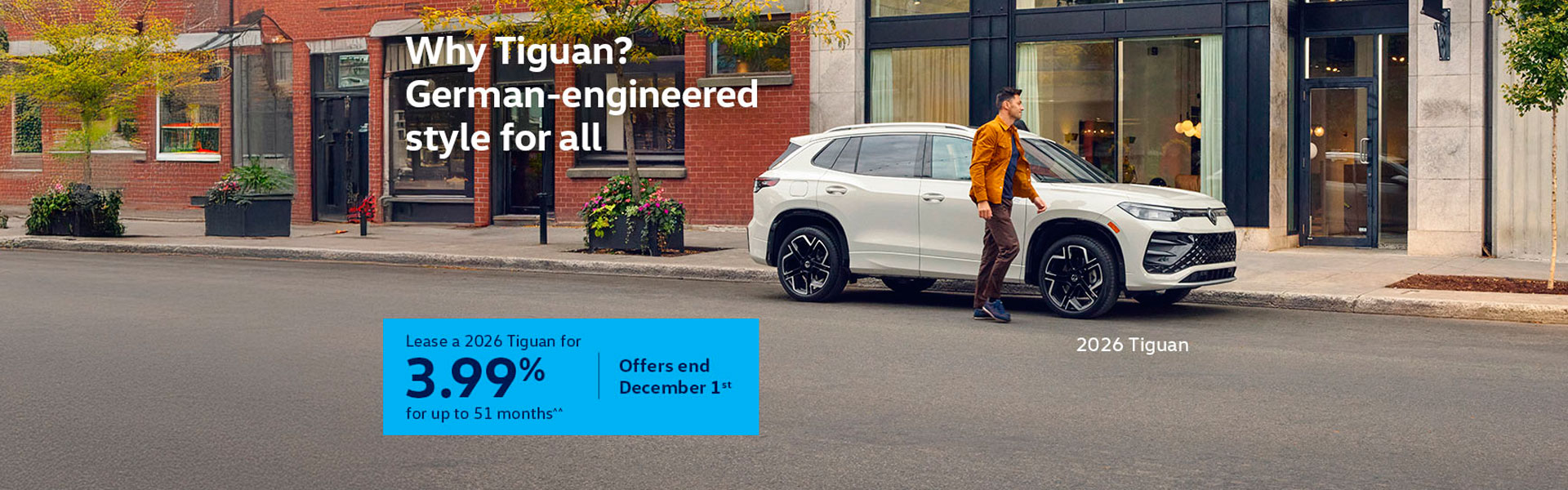 VWCA Tiguan November2025 Monthly Offer - ON