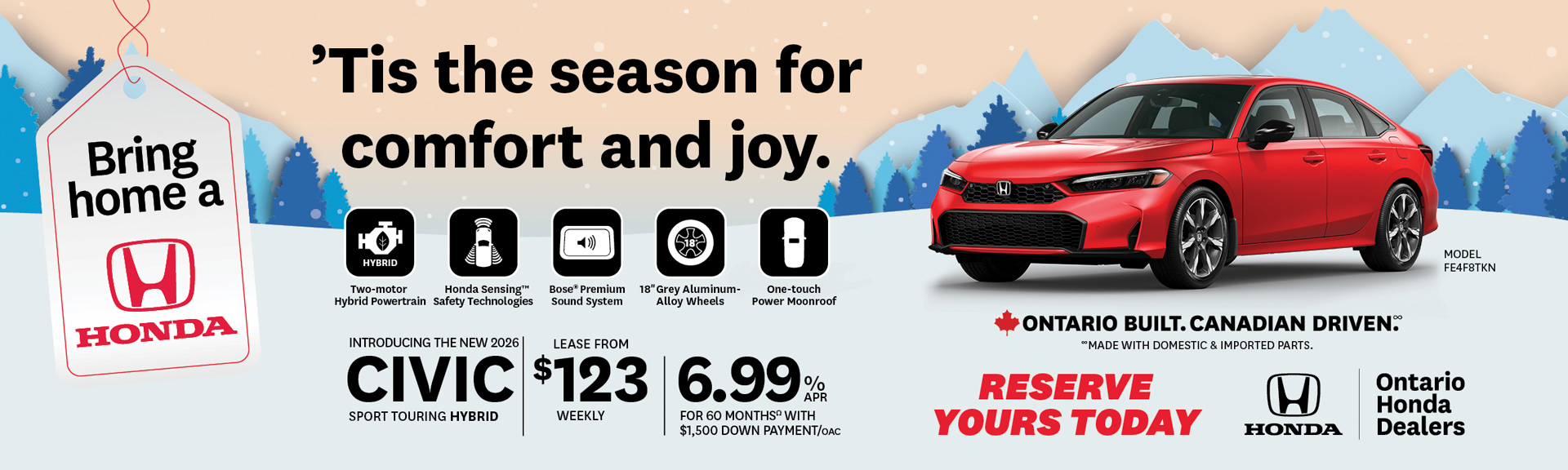 2026 Honda Civic Sport