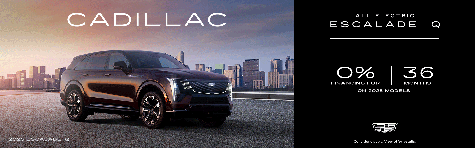 All Region - Cadillac Escalade IQ Finance - EN