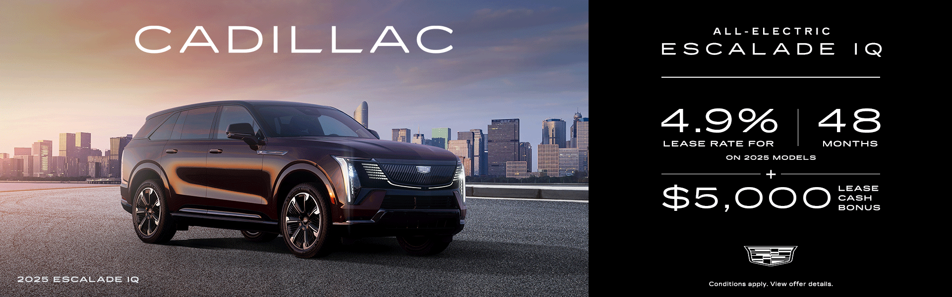 All Region - Cadillac Escalade IQ Lease - EN