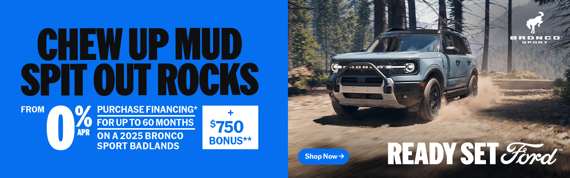 2025 Ford Bronco Family