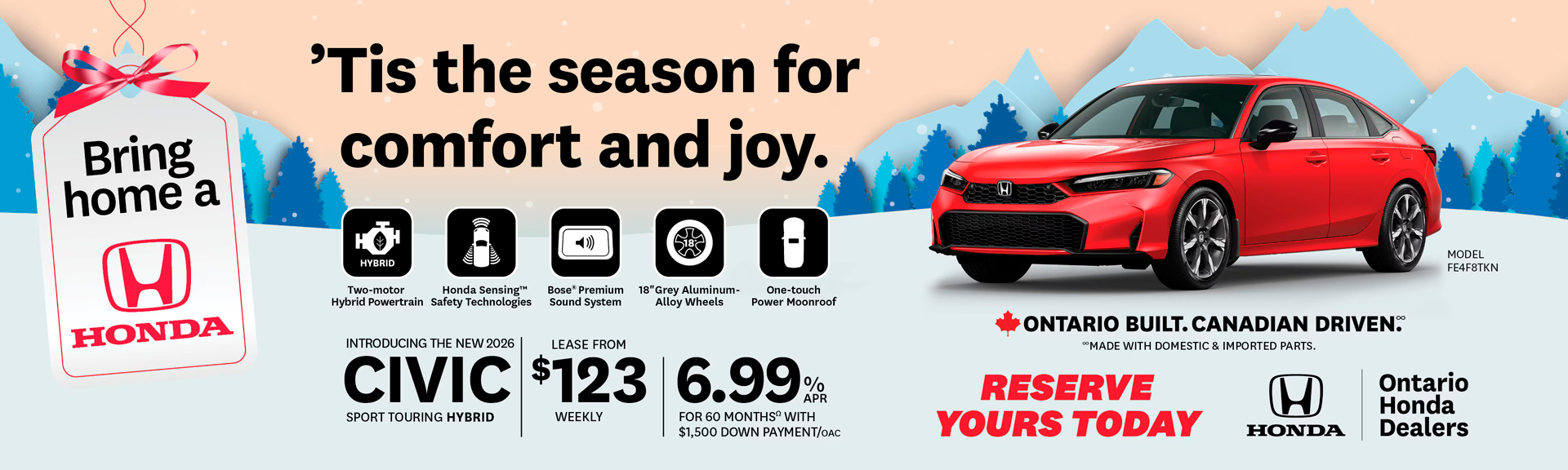 2026 Honda Civic Sport