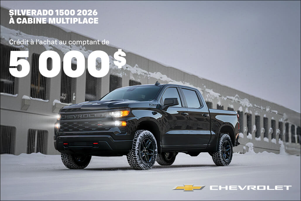 Quebec - Chevrolet Silverado 1500 Cash - FR