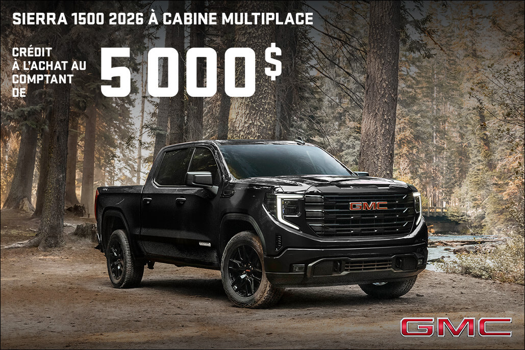 Quebec - GMC Sierra 1500 Cash - FR