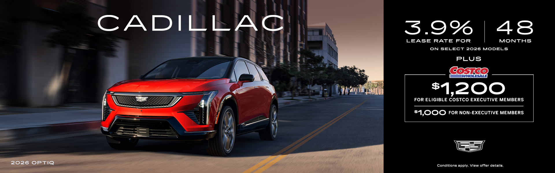 All Region - Cadillac Optiq Lease - EN
