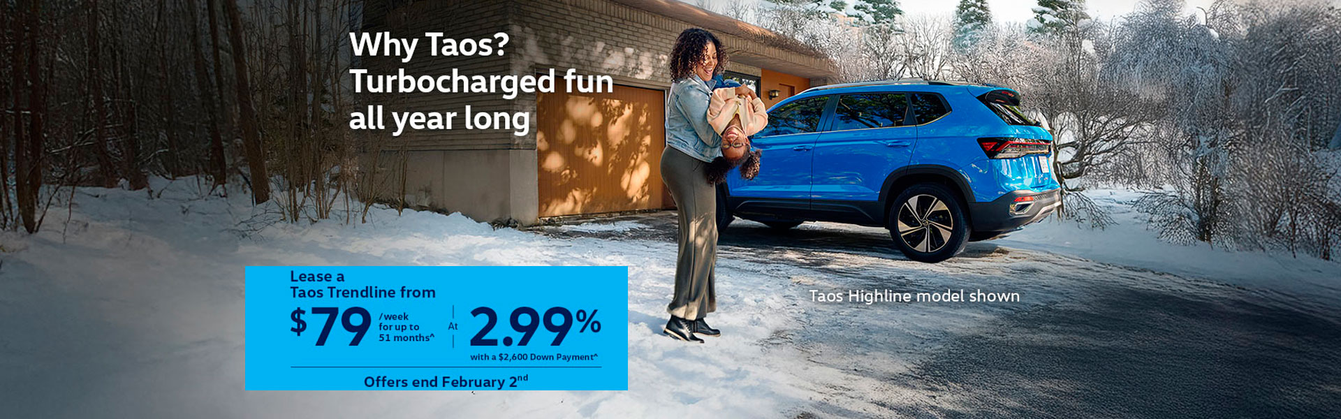 VWCA Taos January2026 Monthly Offer - ON