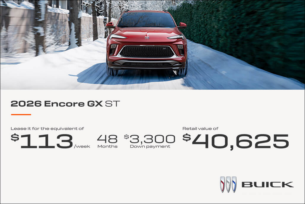 Quebec - Buick Encore GX - EN