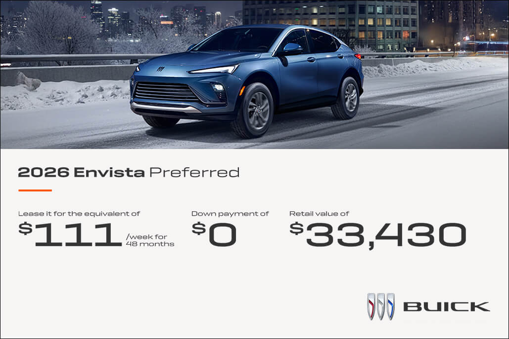 Quebec - Buick Envista - EN