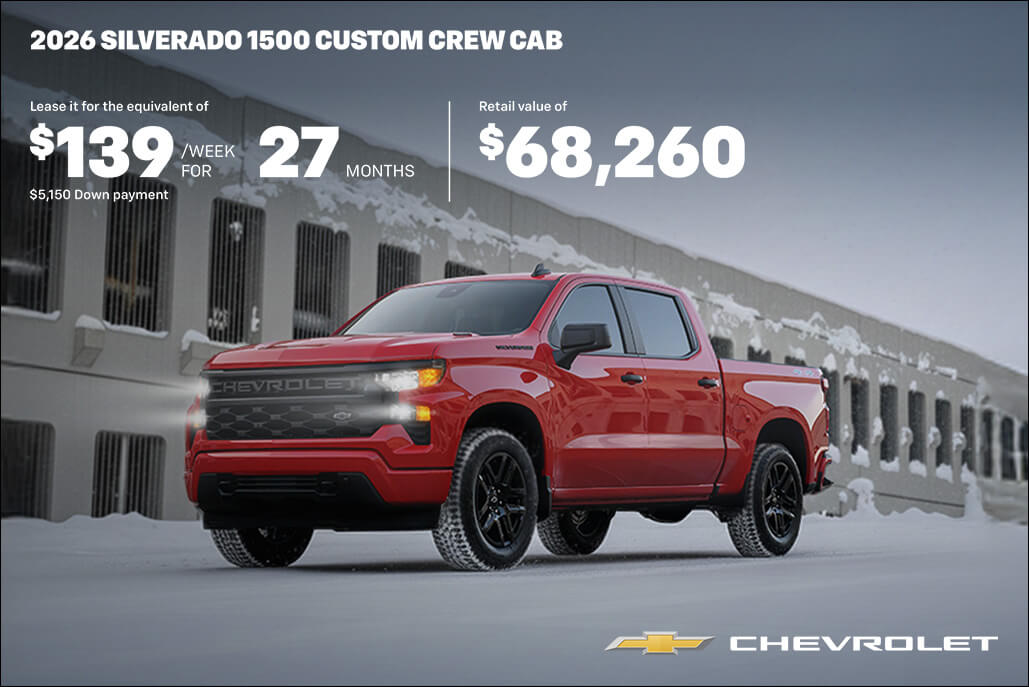 Quebec - Chevrolet Silverado 1500 Lease - EN