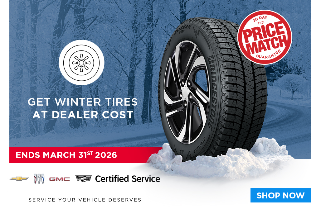Western Region Winter Tires at Dealer Cost campaign - EN