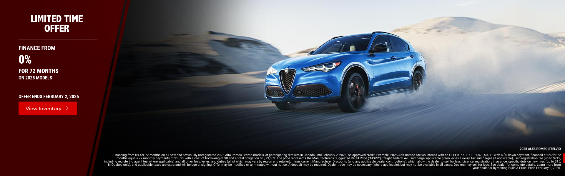 2025 Alfa Romeo Stelvio EN
