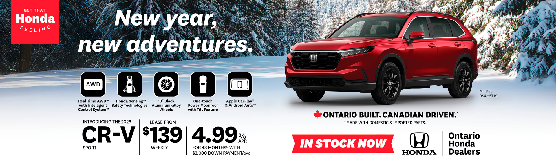 2026 Honda CR-V Sport