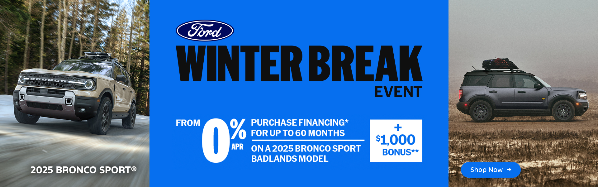 2025 Ford Bronco Family