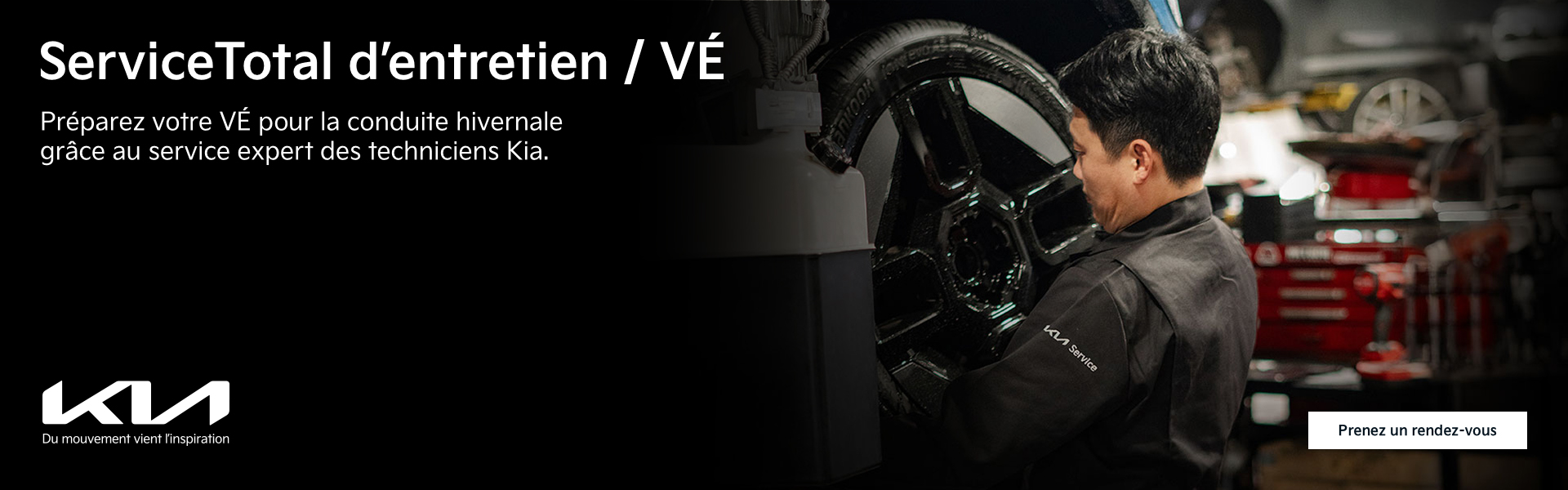 ServiceTotal d’entretien/ VÉ