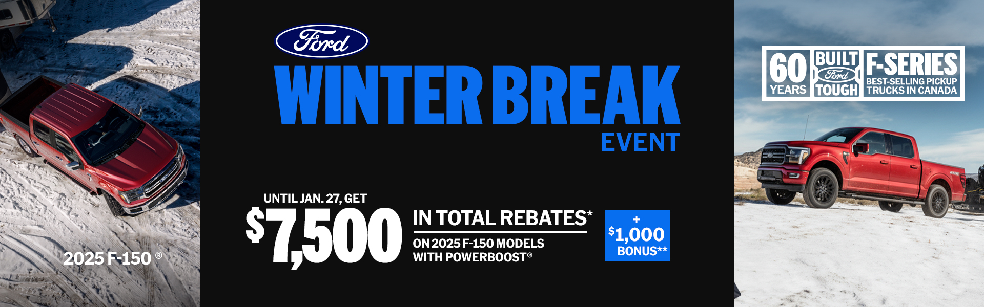 2025 Ford F-150 Cash