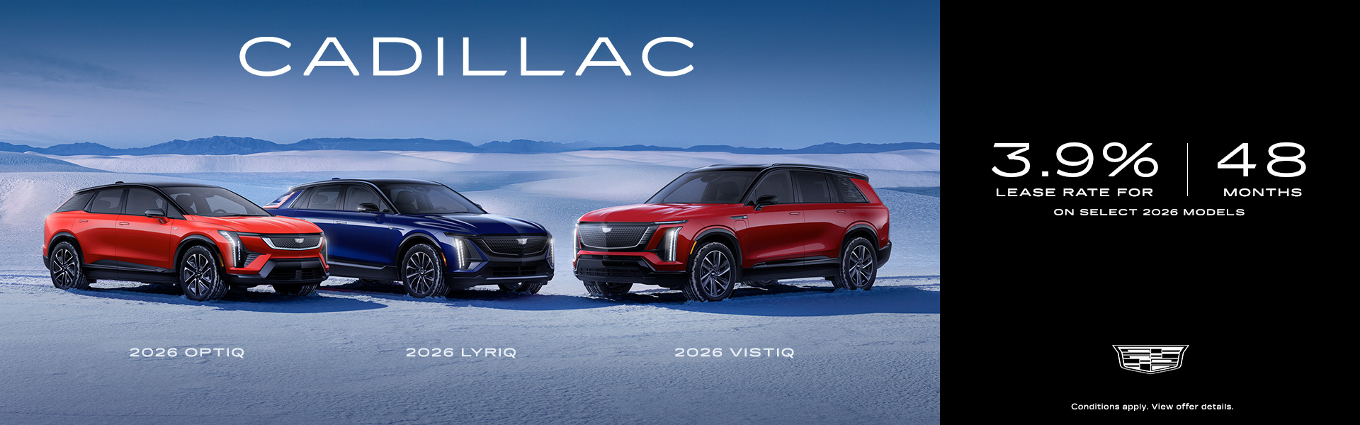 All Region - Cadillac EV Family Lease - EN