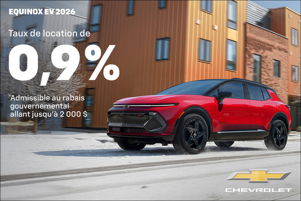 Quebec - Chevrolet Equinox EV Finance - FR