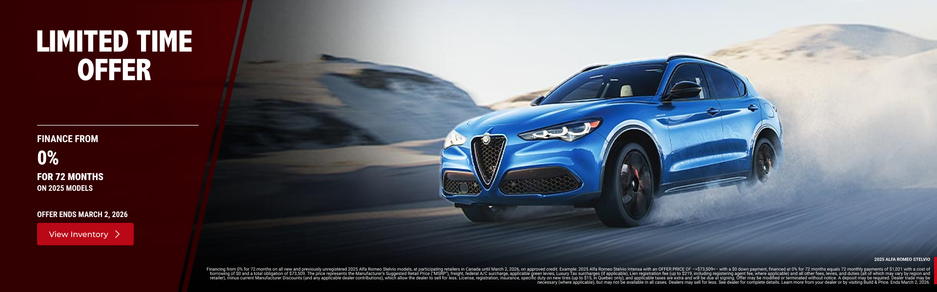 2025 Alfa Romeo Stelvio EN