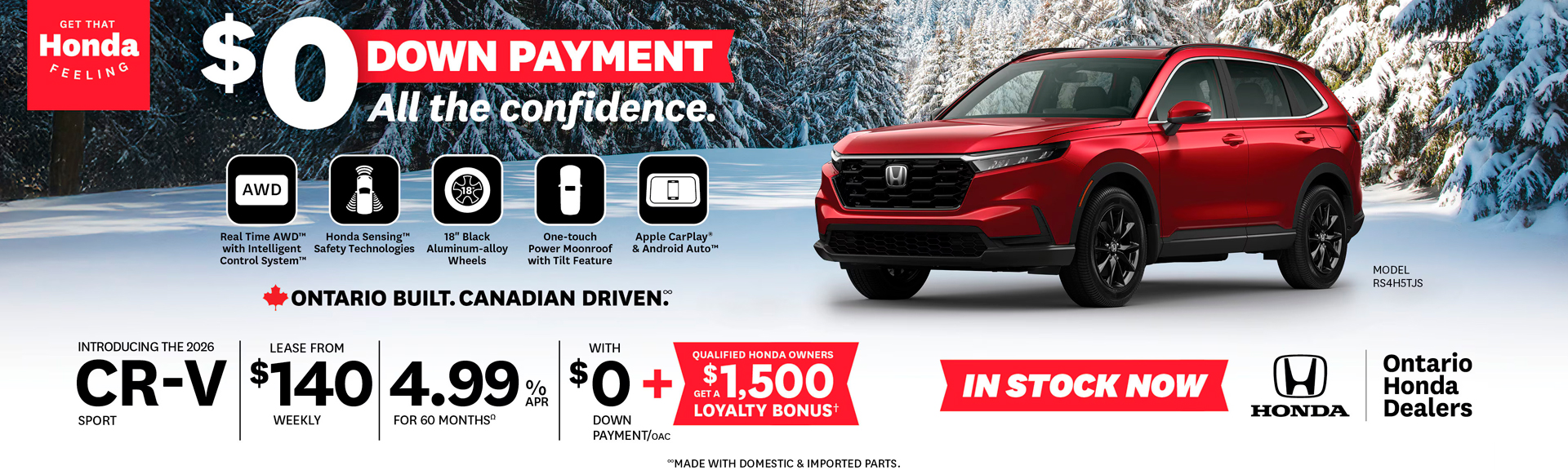 2026 Honda CR-V Sport