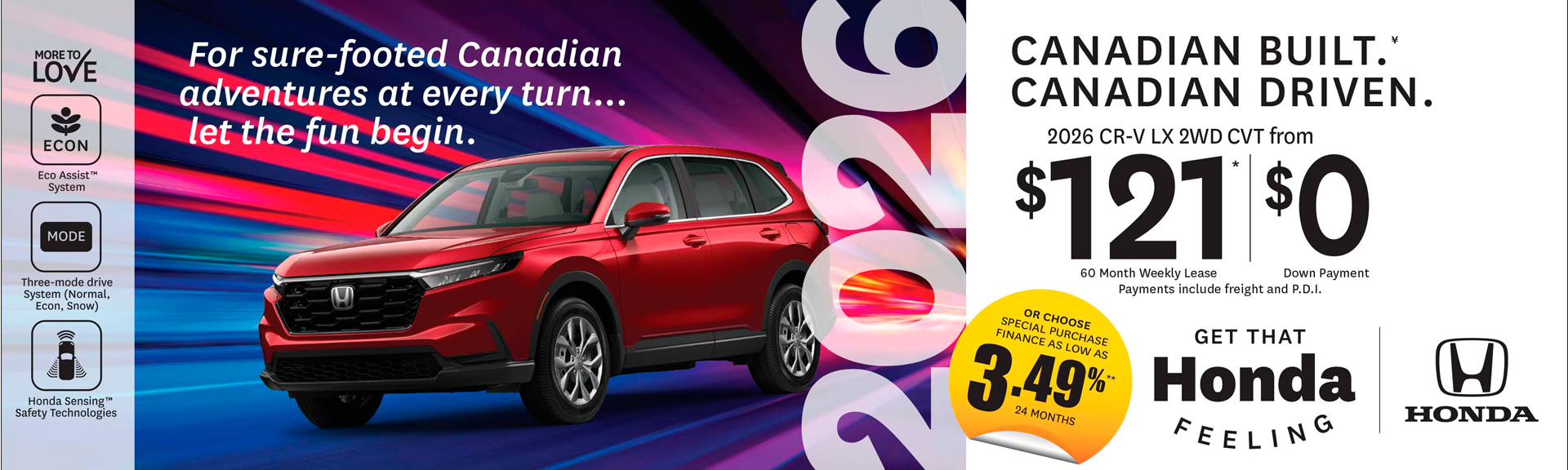 2026 Honda CR-V LX