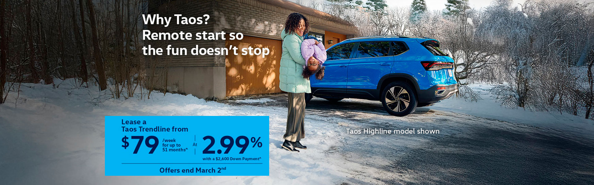 VWCA Taos February2026 Monthly Offer - ON