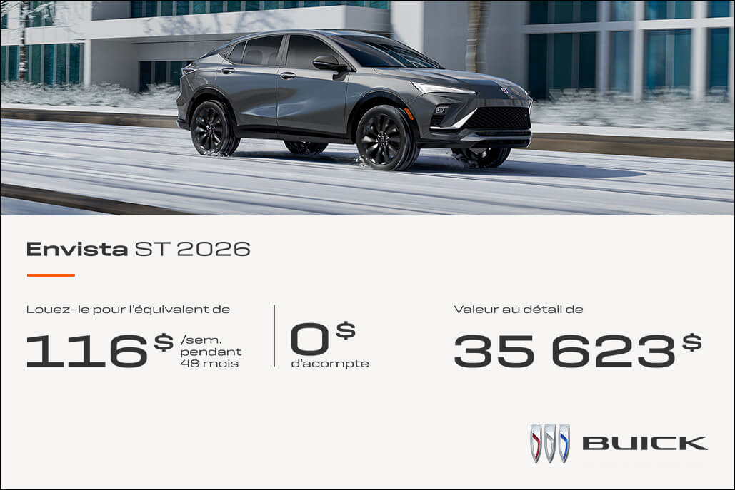 Quebec - Buick Envista - FR