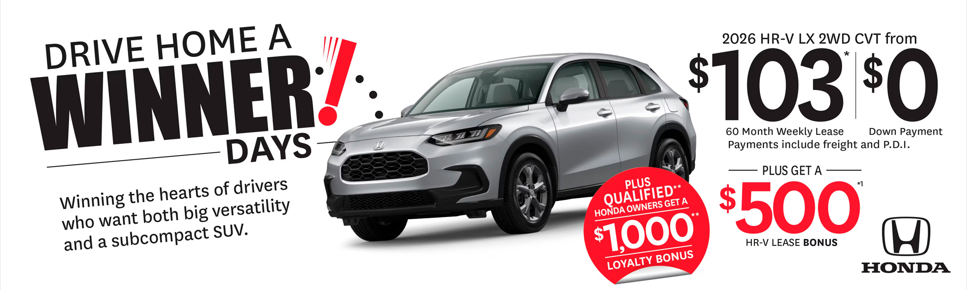 2026 Honda HR-V