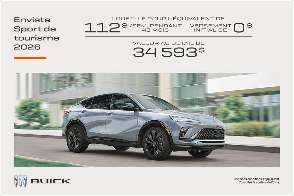Quebec - Buick Envista - FR
