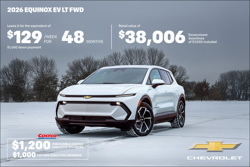Quebec - Chevrolet Equinox EV Lease - EN