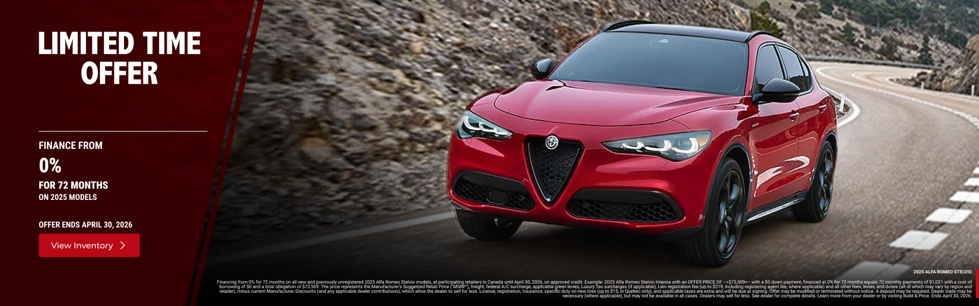 2025 Alfa Romeo Stelvio EN