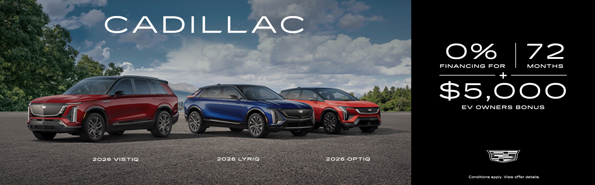 Western - Cadillac EV Family Finance - EN