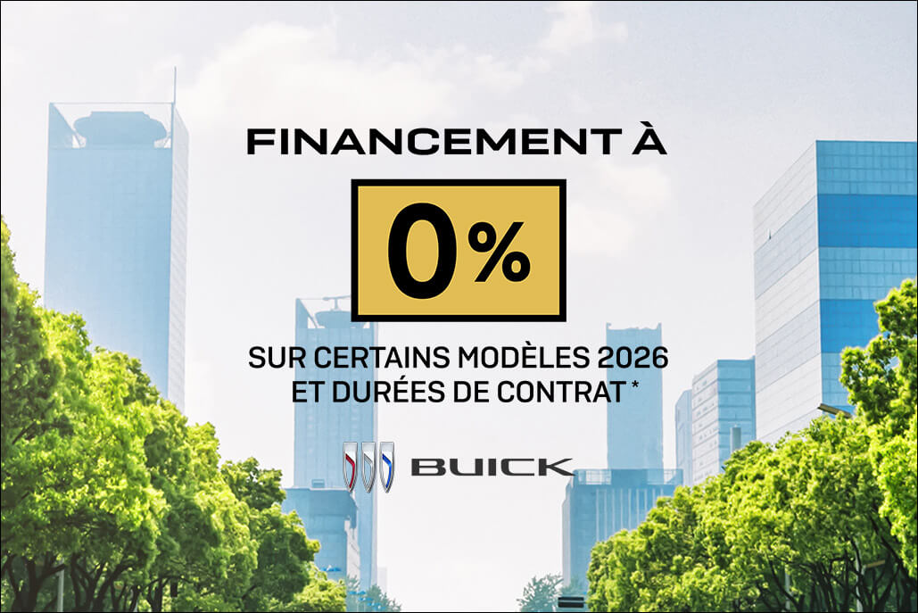 Quebec  - Buick Finance - FR