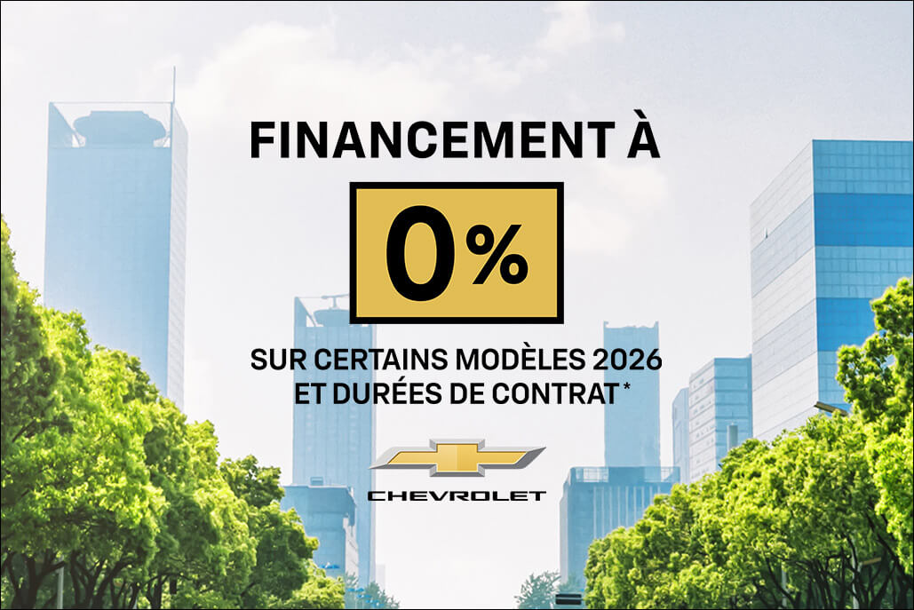 Quebec - Chevrolet Finance - FR