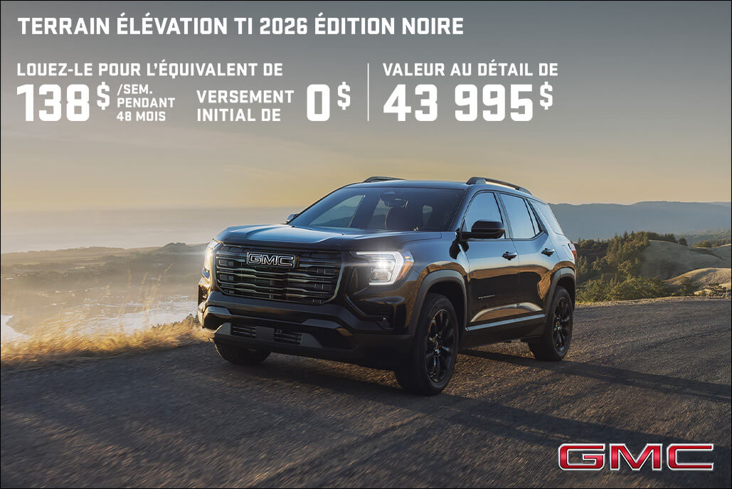 Quebec - GMC Terrain Lease - FR