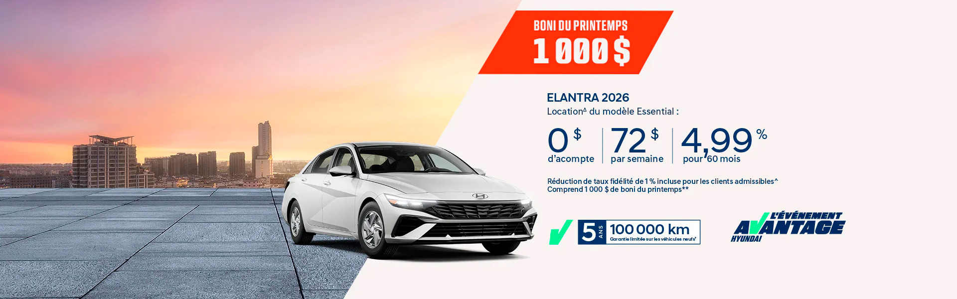 2026 Hyundai Elantra - FR