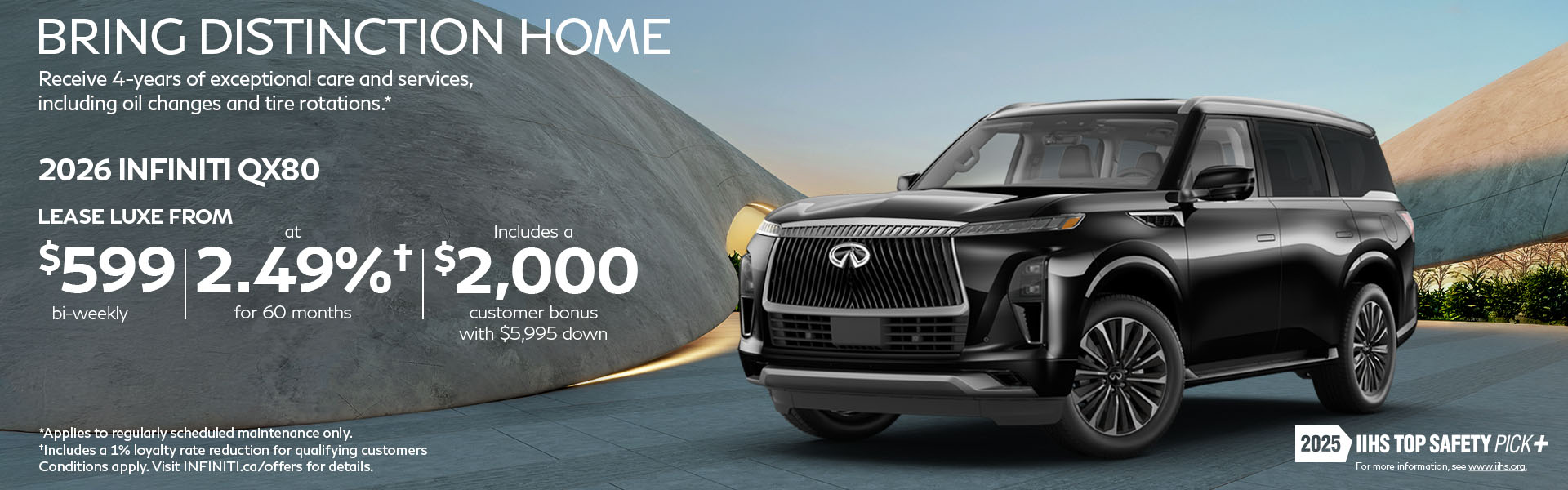 Infiniti QX80 Lease - Western