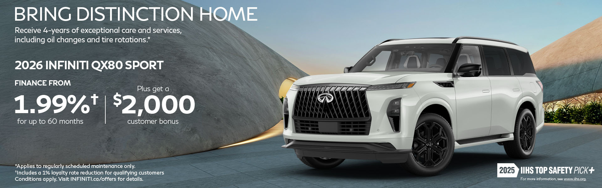 Infiniti QX80 Finance - Western