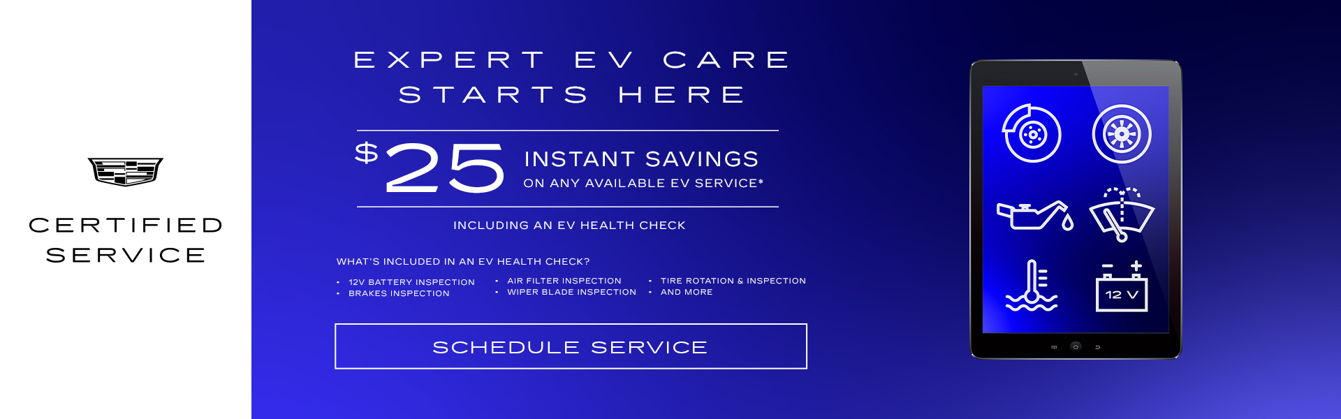 CADILLAC EV $25 Off Campaign - EN