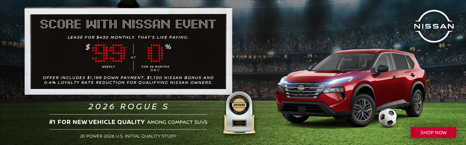 Nissan Rogue S Lease