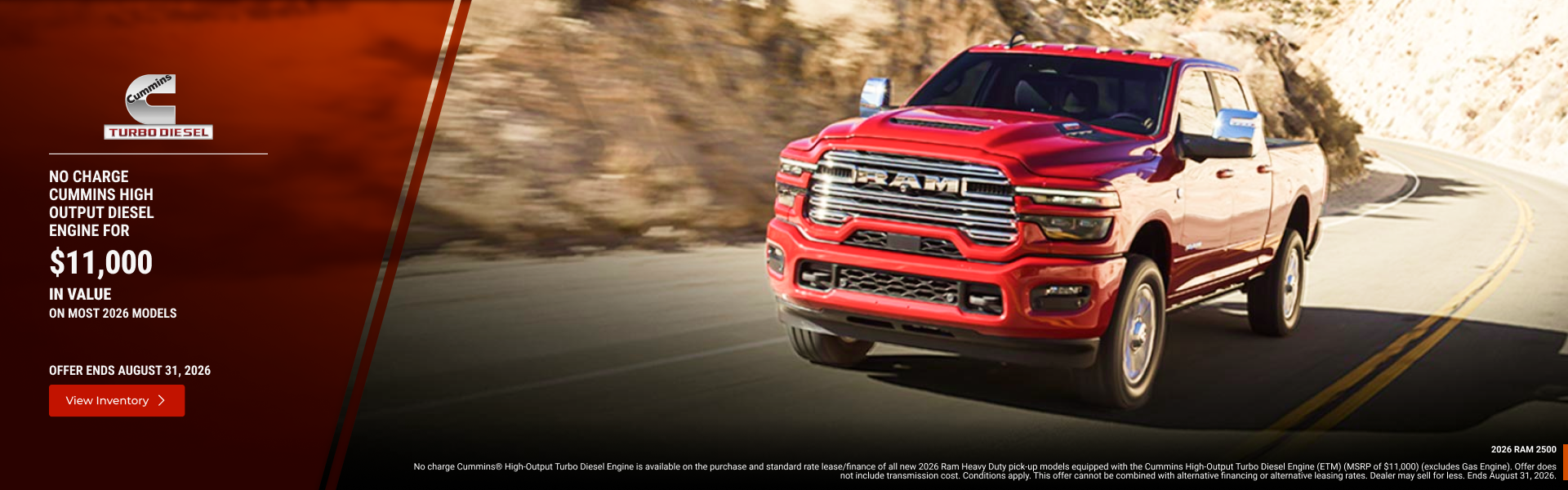 2026 RAM 2500