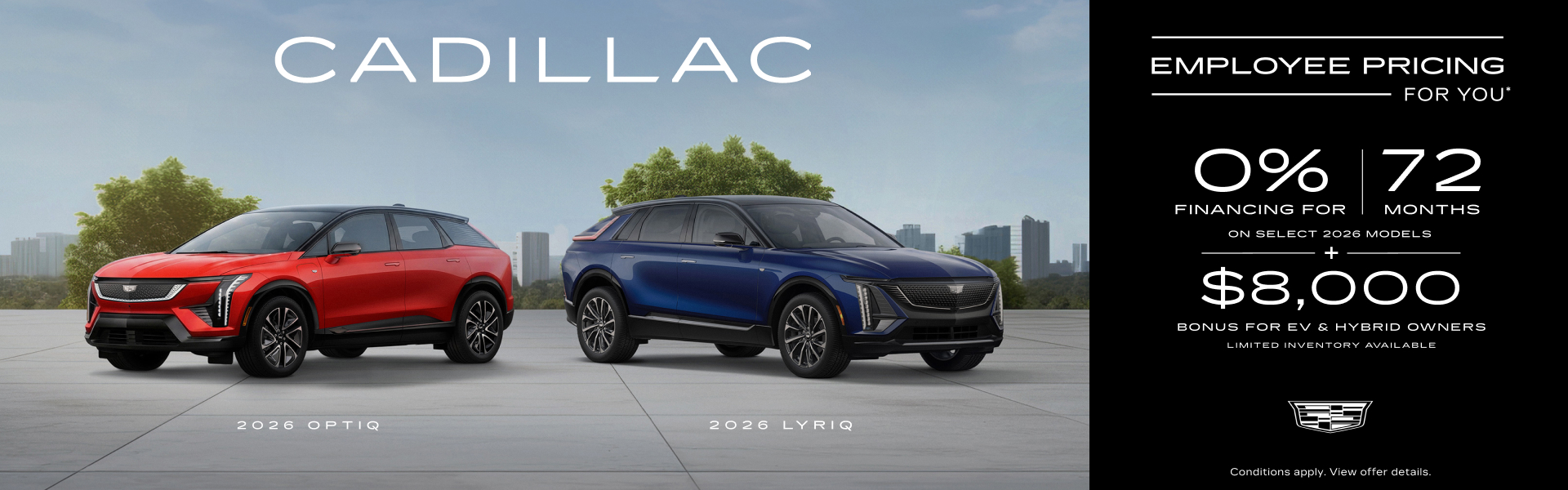 ROC - Cadillac SUV Family Finance - EN