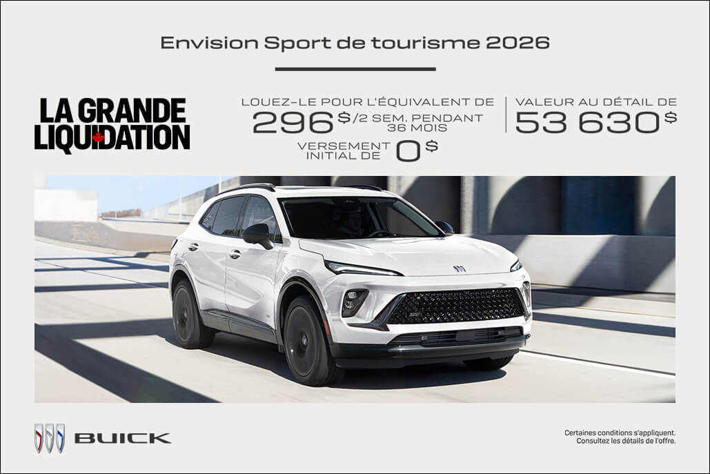 Quebec - Buick Envision - FR