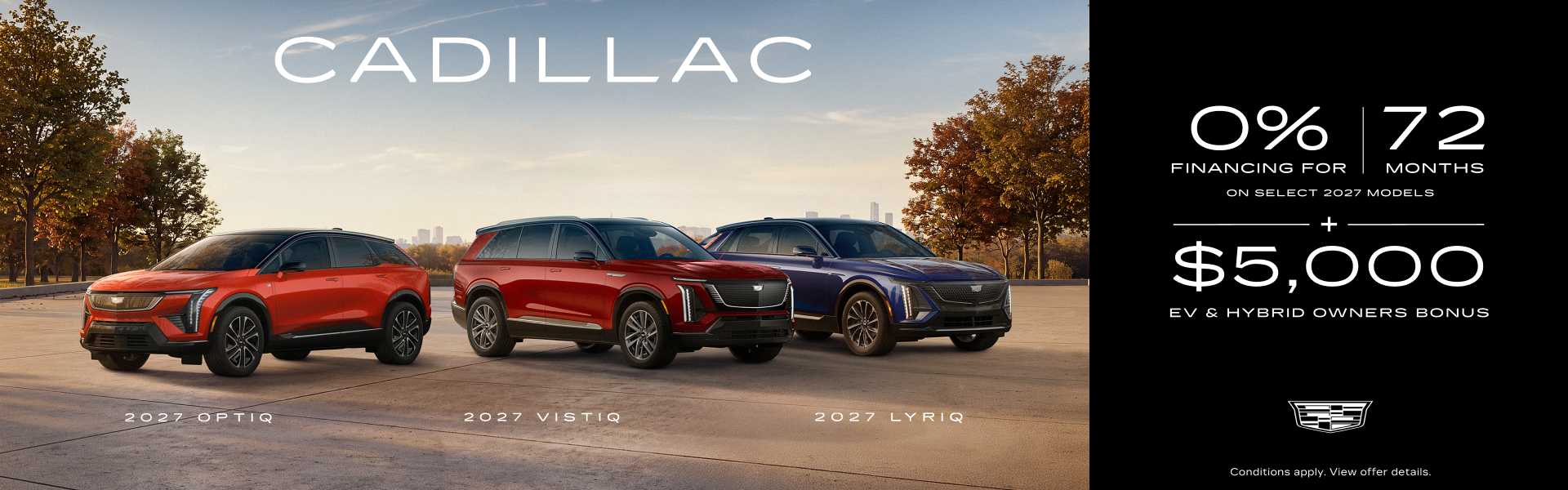 ROC - Cadillac SUV Family Finance - EN
