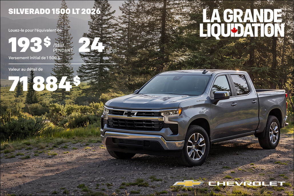 Quebec - Chevrolet Silverado 1500 - FR