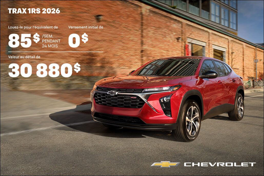 Quebec - Chevrolet Trax - FR