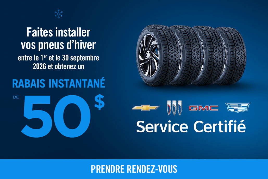 Quebec Fall Tire Changeover Campaign - FR
