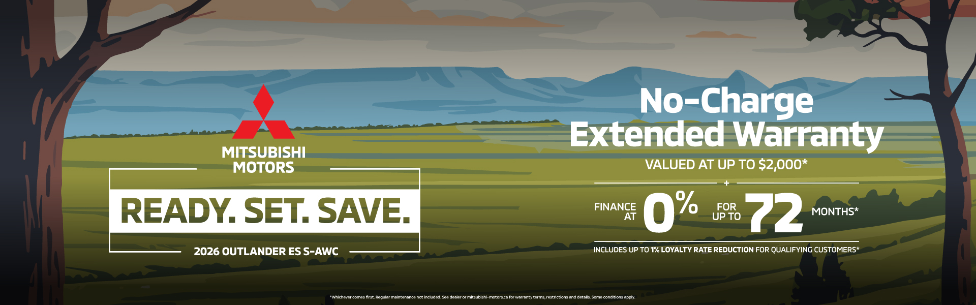 Ready Set Save Event - Outlander